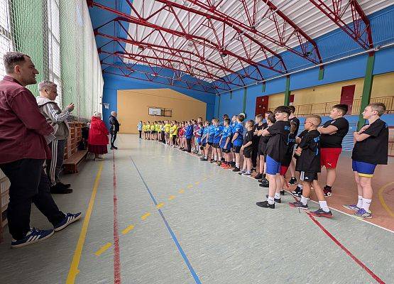 Grafika 1: Gminne Igrzyska Dzieci w Piłce Ręcznej