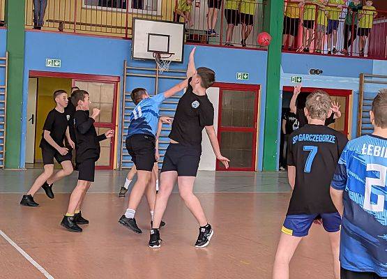 Grafika 2: Gminne Igrzyska Dzieci w Piłce Ręcznej