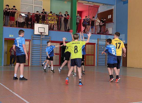 Grafika 8: Gminne Igrzyska Dzieci w Piłce Ręcznej