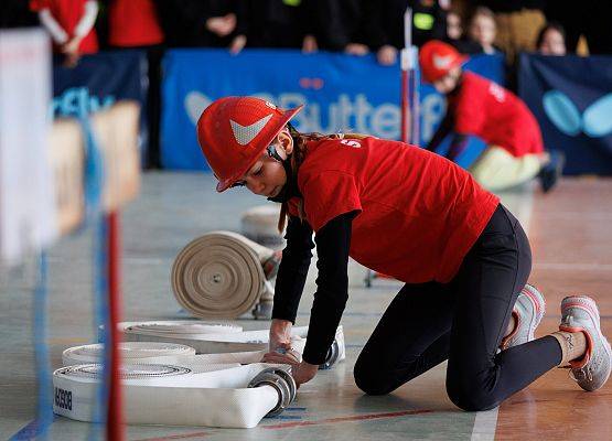 Grafika 19: Sportowe święto młodych strażaków w Łebieniu