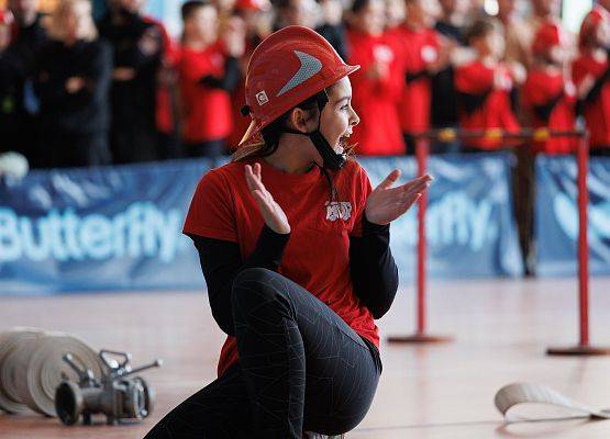 Grafika 20: Sportowe święto młodych strażaków w Łebieniu