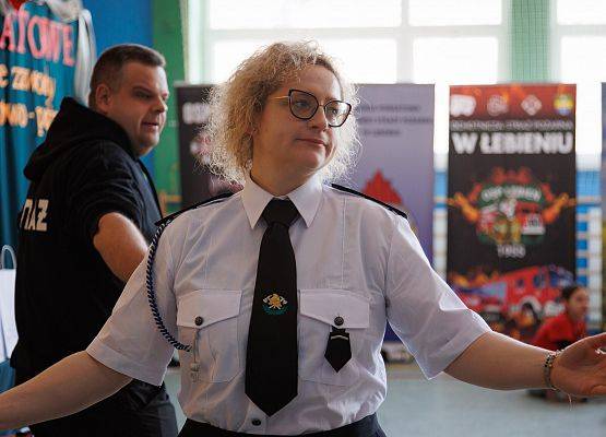 Grafika 36: Sportowe święto młodych strażaków w Łebieniu