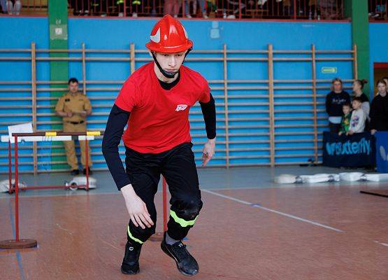 Grafika 40: Sportowe święto młodych strażaków w Łebieniu