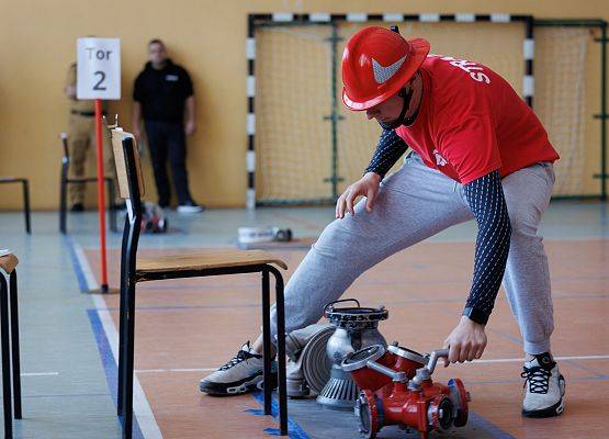 Grafika 46: Sportowe święto młodych strażaków w Łebieniu