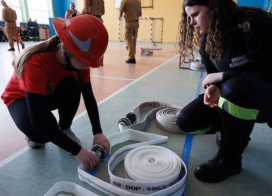 Grafika 54: Sportowe święto młodych strażaków w Łebieniu