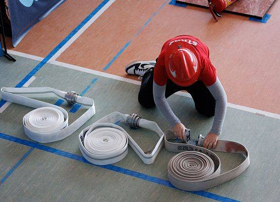 Grafika 67: Sportowe święto młodych strażaków w Łebieniu