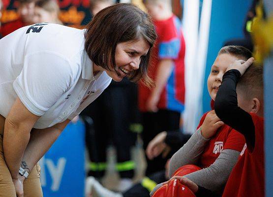 Grafika 70: Sportowe święto młodych strażaków w Łebieniu