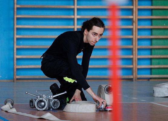 Grafika 71: Sportowe święto młodych strażaków w Łebieniu