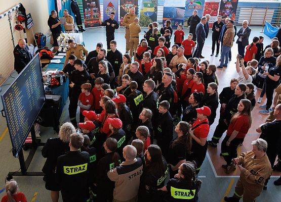 Grafika 107: Sportowe święto młodych strażaków w Łebieniu