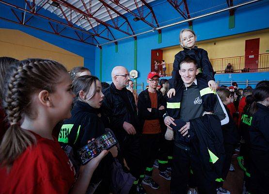 Grafika 111: Sportowe święto młodych strażaków w Łebieniu