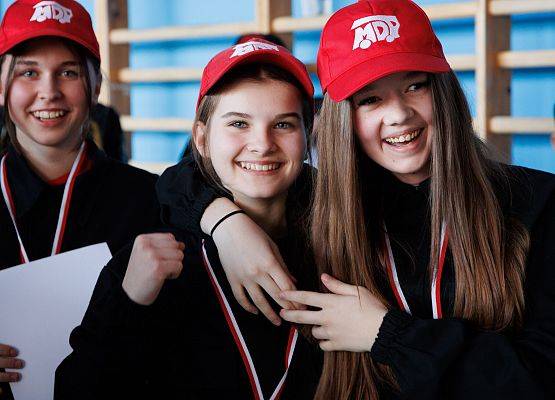 Grafika 125: Sportowe święto młodych strażaków w Łebieniu