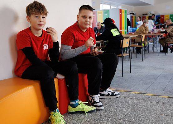 Grafika 9: Sportowe święto młodych strażaków w Łebieniu