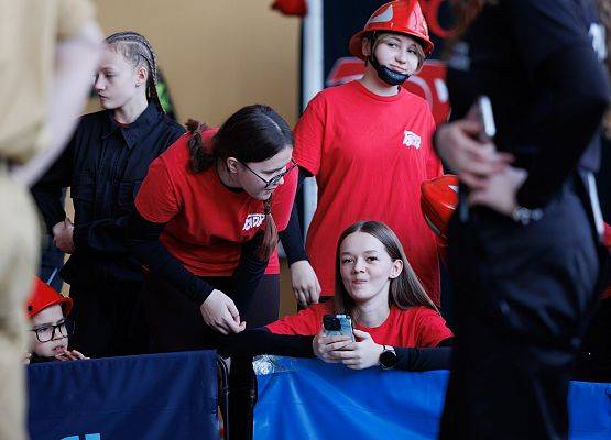 Grafika 18: Sportowe święto młodych strażaków w Łebieniu