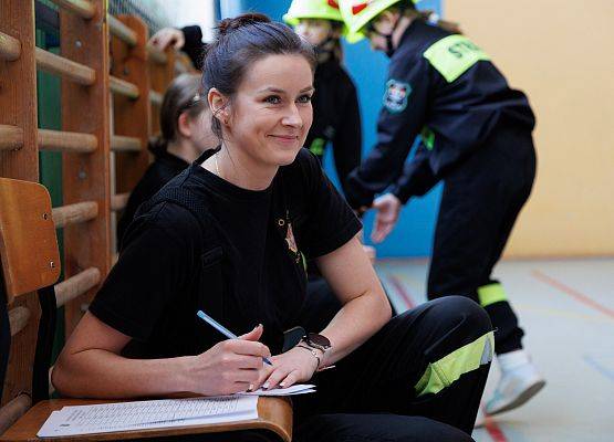 Grafika 26: Sportowe święto młodych strażaków w Łebieniu