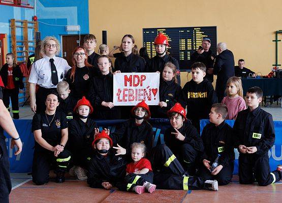 Grafika 74: Sportowe święto młodych strażaków w Łebieniu