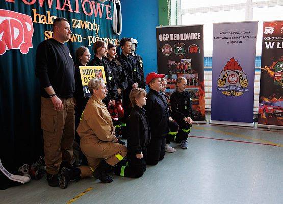 Grafika 91: Sportowe święto młodych strażaków w Łebieniu