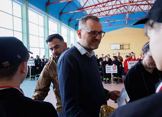 Grafika 116: Sportowe święto młodych strażaków w Łebieniu