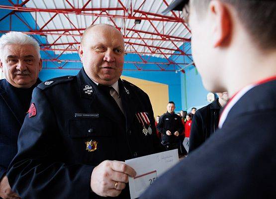 Grafika 118: Sportowe święto młodych strażaków w Łebieniu