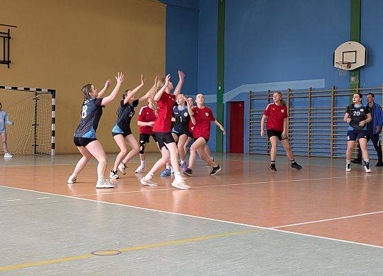 Grafika 5: Gminne Igrzyska Młodzieży w piłce ręcznej