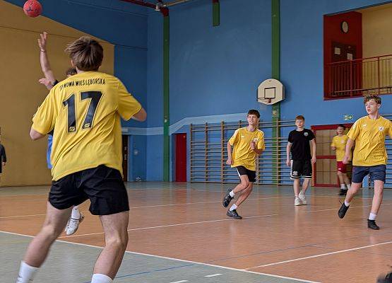 Grafika 27: Gminne Igrzyska Młodzieży w piłce ręcznej
