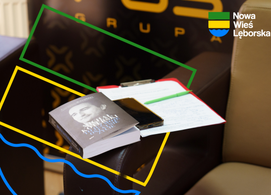 Grafika 1: Szczera rozmowa o życiu - spotkanie z Michałem Koterskim w naszej bibliotece