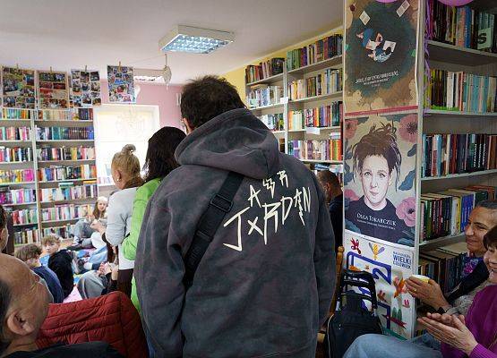 Grafika 9: Szczera rozmowa o życiu - spotkanie z Michałem Koterskim w naszej bibliotece