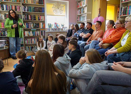 Grafika 13: Szczera rozmowa o życiu - spotkanie z Michałem Koterskim w naszej bibliotece