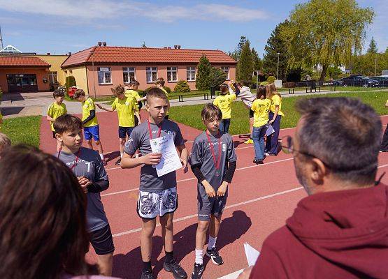 Grafika 76: Powiatowe zawody czwórboju – sukces uczniów SP Nowa Wieś Lęborska