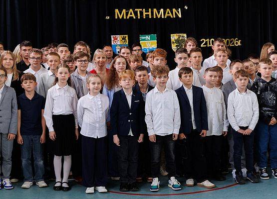 Grafika 19: Młodzi mistrzowie matematyki wyłonieni. Finał wojewódzkiego konkursu „MATHMAN” w Redkowicach