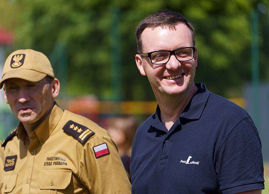 Grafika 108: Powiatowe Zawody Młodzieżowych Drużyn Pożarniczych w Łebieniu