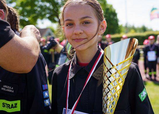 Grafika 121: Powiatowe Zawody Młodzieżowych Drużyn Pożarniczych w Łebieniu