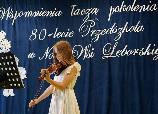 Grafika 37: Jubileusz 80-lecia Przedszkola w Nowej Wsi Lęborskiej