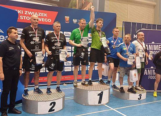 Grafika 3: Sukces tenisistów stołowych GKS Tęcza na Mistrzostwach Polski Masters