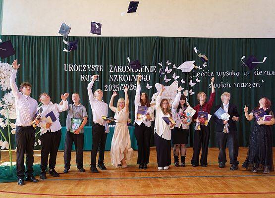Grafika 34: Uroczyste zakończenie roku szkolnego w gminnych placówkach