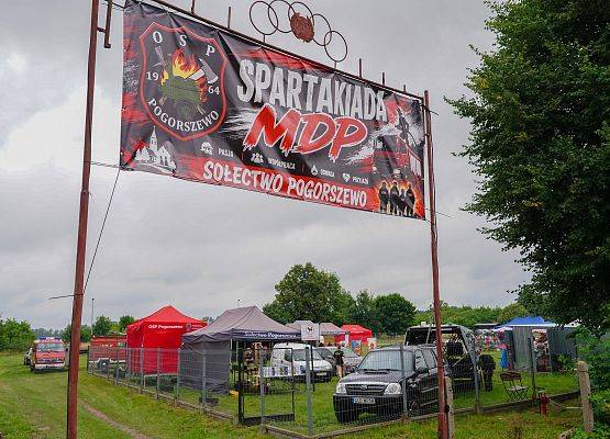 Grafika 2: II Spartakiada Młodzieżowych Drużyn Pożarniczych w Pogorszewie