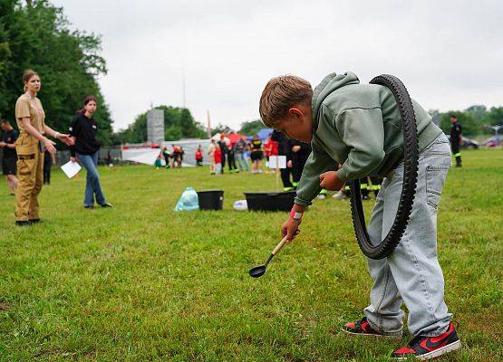 Grafika 16: II Spartakiada Młodzieżowych Drużyn Pożarniczych w Pogorszewie