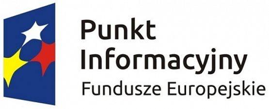 Element dekoracyjny. Logo punktu informacyjnego funduszy europejskich. grafika