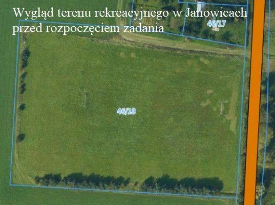 Grafika 3: Teren rekreacyjny w Janowicach