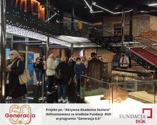 Fotografia z wizyty w Muzeum Bursztynu w Gdańsku.