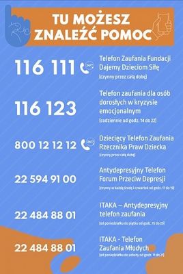 Ogólnopolski Dzień Walki z Depresją grafika