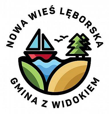 Element dekoracyjny. Logo gminy Nowa Wieś Lęborska. grafika