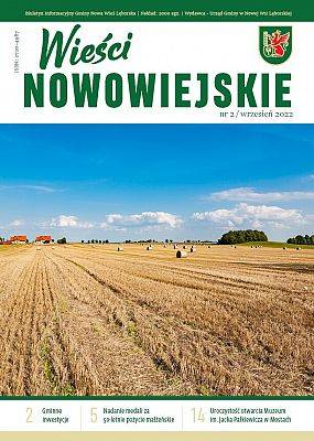 Strona tytułowa Biuletynu "Wieści Nowowiejskie". Wydanie 2/2022 grafika