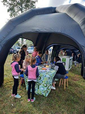 Grafika 40: Dożynkowe dziękczynienie w Krępie Kaszubskiej