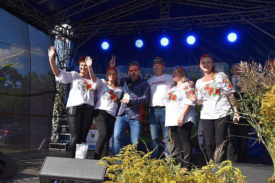 Grafika 25: Dożynkowe dziękczynienie w Krępie Kaszubskiej