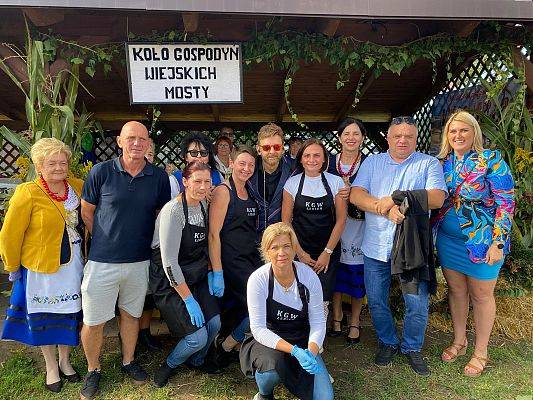 Grafika 35: Dożynkowe dziękczynienie w Krępie Kaszubskiej