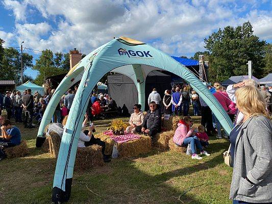 Grafika 7: Dożynkowe dziękczynienie w Krępie Kaszubskiej