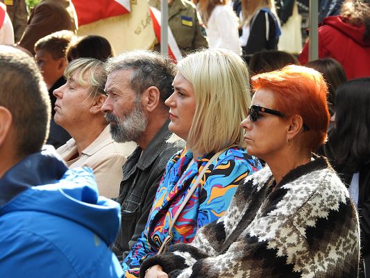 Grafika 5: Uroczystość patriotyczno - religijna ku czci pomordowanych więźniów obozu koncentracyjnego Stutthof