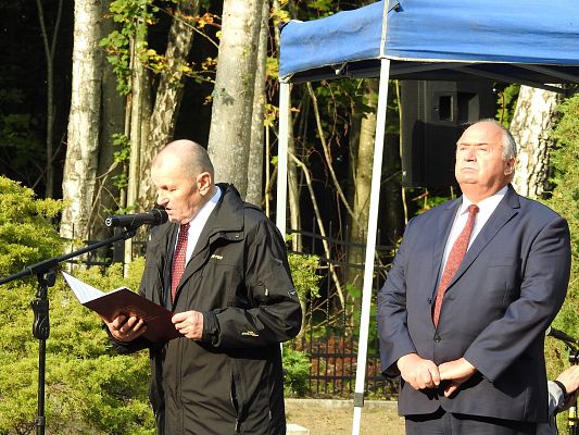 Grafika 20: Uroczystość patriotyczno - religijna ku czci pomordowanych więźniów obozu koncentracyjnego Stutthof