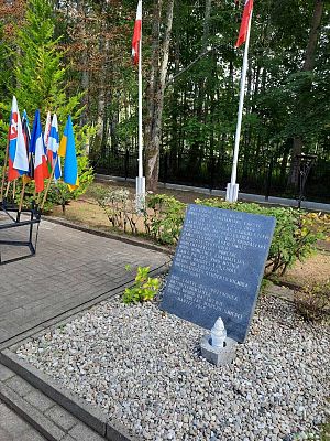 Grafika 22: Uroczystość patriotyczno - religijna ku czci pomordowanych więźniów obozu koncentracyjnego Stutthof