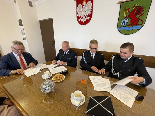 Grafika 4: OSP KRĘPA KASZUBSKA włączona do Krajowego Systemu Ratowniczo-Gaśniczego